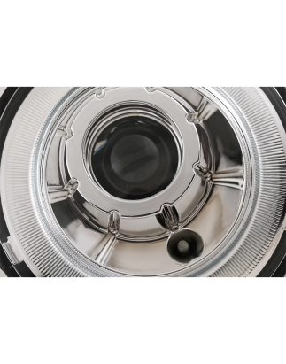 Fari anteriori Bi-Xenon OEM look compatibile con Mercedes G-Classe W463 (2005-2017) cromato (Cod. K-