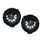 Fari anteriori Bi-Xenon LED compatibile con Mercedes G-Classe W463 (2005-2017) M Square look (Cod. K