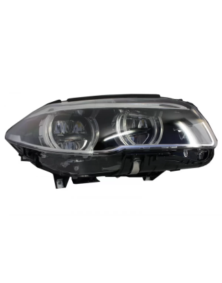 Fari anteriori Full LED compatibile con BMW 5 Serie F10 F11 (2011-2013) Angel Eyes (Cod. K-HLBMF10LE