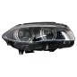 Fari anteriori Full LED compatibile con BMW 5 Serie F10 F11 (2011-2013) Angel Eyes (Cod. K-HLBMF10LE