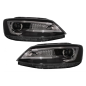 Fari anteriori LED DRL compatibile con VW Jetta Mk6 VI (2011-2017) Bi-Xenon design Dynamic Flowing S