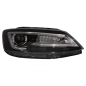 Fari anteriori LED DRL compatibile con VW Jetta Mk6 VI (2011-2017) Bi-Xenon design Dynamic Flowing S