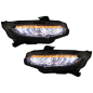 Fari anteriori Full LED compatibile con Honda Civic Mk10 FC/FK (2016-in poi) Berlina & Hatchback con
