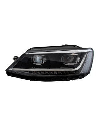 Fari anteriori LED DRL compatibile con VW Jetta Mk6 VI (2011-2017) Dynamic Turn Light Xenon Matrix d