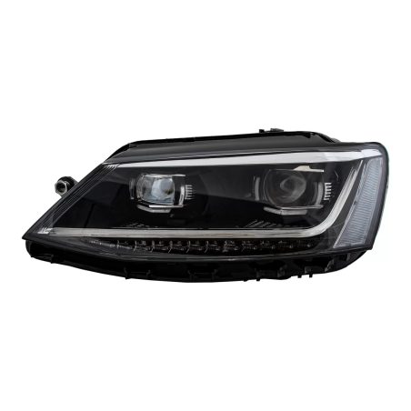 Fari anteriori LED DRL compatibile con VW Jetta Mk6 VI (2011-2017) Dynamic Turn Light Xenon Matrix d