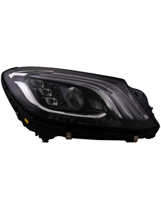 Fari anteriori Full LED compatibile con Mercedes S-Classe W222 Maybach X222 (2013-2017) Facelift loo
