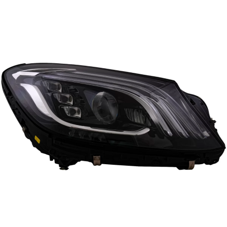 Fari anteriori Full LED compatibile con Mercedes S-Classe W222 Maybach X222 (2013-2017) Facelift loo