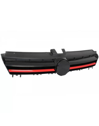 Fari anteriori LED Sequential Dynamic Turn Light con Grille compatibile con VW Golf 7 VII (2013-2017