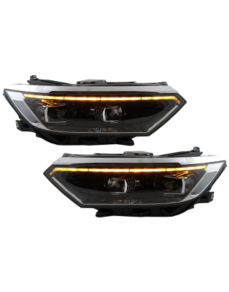 Fari anteriori compatibile con VW Passat B8 3G Facelift (2016-2019) LED 2020 look con Sequential Dyn