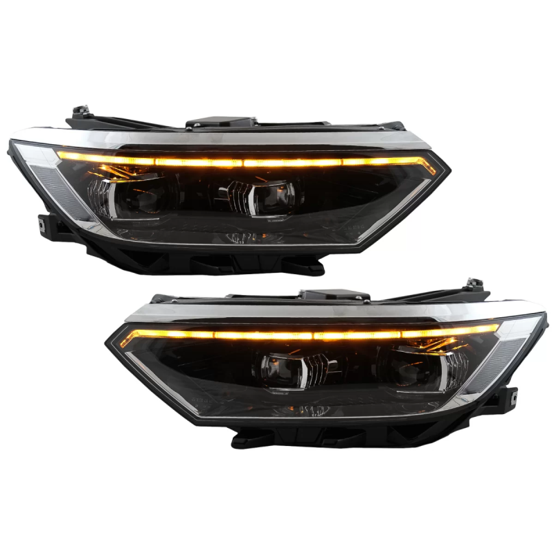 Fari anteriori compatibile con VW Passat B8 3G Facelift (2016-2019) LED 2020 look con Sequential Dyn