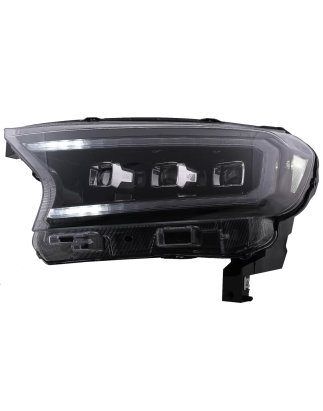 Fari anteriori LED Light Bar Dynamic Start-in poi Display compatibile con Ford Ranger Raptor (2015-2