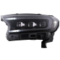 Fari anteriori LED Light Bar Dynamic Start-in poi Display compatibile con Ford Ranger Raptor (2015-2