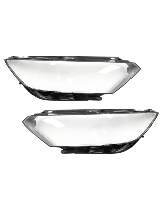 Fari anteriori Lens Glasses compatibile con VW Passat B8 3G (2015-2019) trasparente (Cod. K-HGVWPA3G