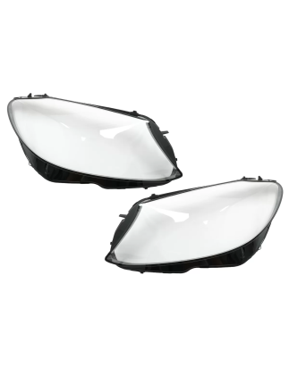Fari anteriori Lens Glasses compatibile con Mercedes C-Classe W205 Berlina S205 T-Model (2014-2018) 