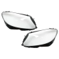 Fari anteriori Lens Glasses compatibile con Mercedes C-Classe W205 Berlina S205 T-Model (2014-2018) 