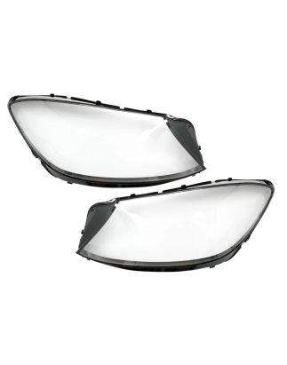 Fari anteriori Lens Glasses compatibile con Mercedes S-Classe W222 Facelift (2017-2020) trasparente 