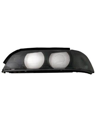 Fari anteriori Lens Left and Right Side fumé Grey compatibile con BMW 5 Serie E39 (1995-2000) (Cod.