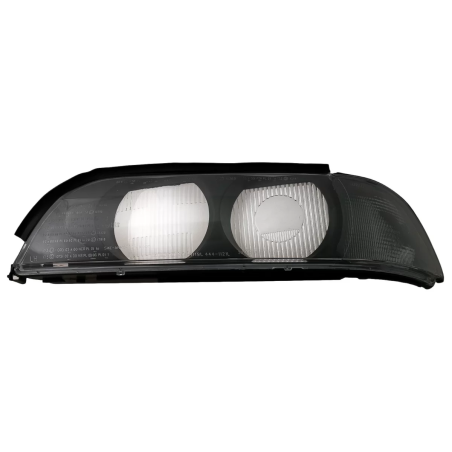 Fari anteriori Lens Left and Right Side fumé Grey compatibile con BMW 5 Serie E39 (1995-2000) (Cod.