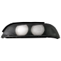 Fari anteriori Lens Left and Right Side fumé Grey compatibile con BMW 5 Serie E39 (1995-2000) (Cod.
