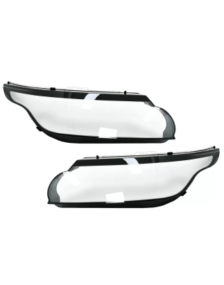 Fari anteriori Lens Glasses compatibile con Land Rover Range Rover Sport SUV L494 (2013-2017) traspa