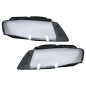 Fari anteriori Lens Glasses compatibile con Audi A4 B8 8K Berlina Avant (2008-2012) (Cod. K-HGAUA4B8