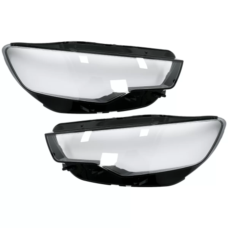 Fari anteriori Lens Glasses compatibile con Audi A6 4G C7 Berlina Avant (2011-2015) (Cod. K-HGAUA64G