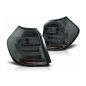 Fanali posteriori LED compatibile con BMW 1 Serie E81 E87 (09.2007-2011) nero fumé (Cod. K-RB28ASLB