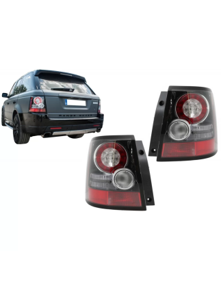 Fanali posteriori LED compatibile con Range Rover Sport L320 (2005-2013) Facelift Autobiography desi