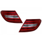 Fanali posteriori LED compatibile con Mercedes C-Classe W204 (2007-2012) design Facelift (Cod. K-TLM