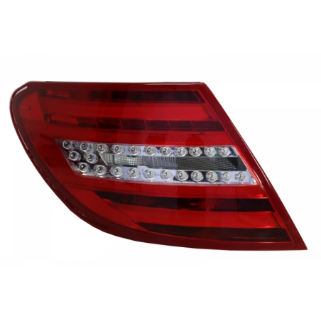 Fanali posteriori LED compatibile con Mercedes C-Classe W204 (2007-2012) design Facelift (Cod. K-TLM