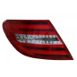 Fanali posteriori LED compatibile con Mercedes C-Classe W204 (2007-2012) design Facelift (Cod. K-TLM