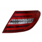 Fanali posteriori LED compatibile con Mercedes C-Classe W204 (2007-2012) design Facelift (Cod. K-TLM