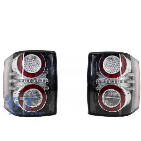 Fanali posteriori LED compatibile con Land Rover Range Rover Vogue III L322 (2002-2012) 2012 design 