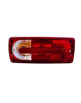 Fanali posteriori compatibile con Mercedes G-Classe W463 (1989-2015) G55 design rosso trasparente (C