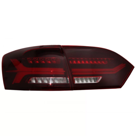Fanali posteriori LED compatibile con VW Jetta Mk6 VI (2012-2014) Dynamic Flowing Indicatori di dire
