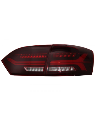 Fanali posteriori LED compatibile con VW Jetta Mk6 VI (2012-2014) Dynamic Flowing Indicatori di dire