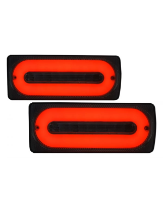 Fanali posteriori LED Light Bar compatibile con Mercedes G-Classe W463 (1989-2015) fumé Dynamic Seq