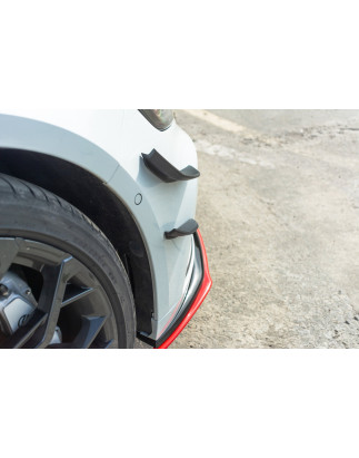 paraurti anteriore Wings (Canards) Renault Megane IV RS (Cod. M-RE-ME-4-RS-CAN1)