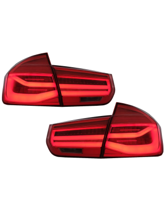 Fanali posteriori LED Conversion to LCI design compatibile con BMW 3 Serie F30 Pre LCI LCI (2011-201