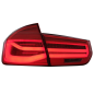 Fanali posteriori LED Conversion to LCI design compatibile con BMW 3 Serie F30 Pre LCI LCI (2011-201