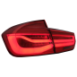 Fanali posteriori LED Conversion to LCI design compatibile con BMW 3 Serie F30 Pre LCI LCI (2011-201
