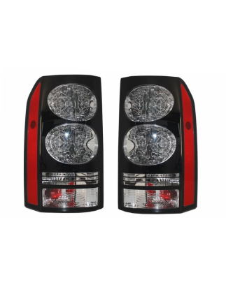 Fanali posteriori LED compatibile con Land Rover Discovery III 3 & IV 4 (2004-2016) nero Conversion 