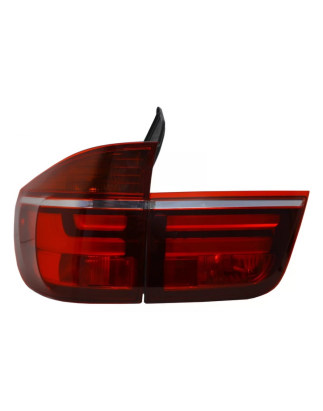 Fanali posteriori LED compatibile con BMW X5 E70 (2007-2010) Light Bar LCI design Facelift (Cod. K-T