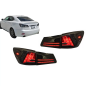 Fanali posteriori Full LED compatibile con LEXUS IS XE20 (2006-2012) Light Bar Facelift New XE30 fum