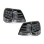 Fanali posteriori LED compatibile con Toyota Land Cruiser FJ200 J200 (2007-2011) nero and White (Cod