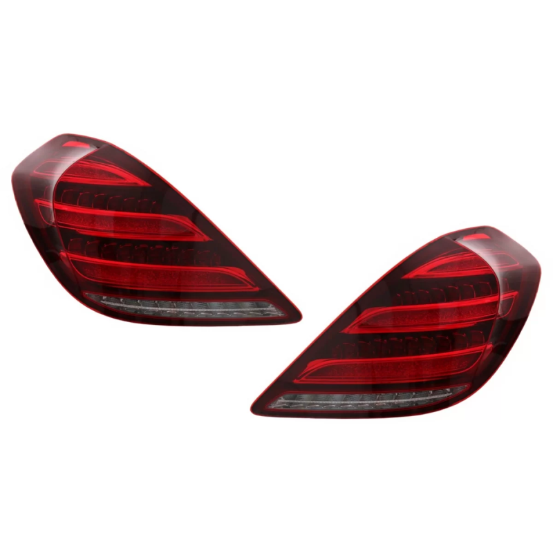 Fanali posteriori Full LED compatibile con Mercedes S-Classe W222 (2013-2017) con Sequential Dynamic
