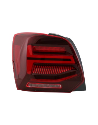 Fanali posteriori Full LED compatibile con VW Polo 6R 6C 61 (2011-2017) Sequential Dynamic Turning L