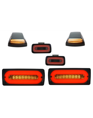 Fanali posteriori LED Light Bar compatibile con Mercedes G-Classe W463 (1989-2015) con Paraurti post