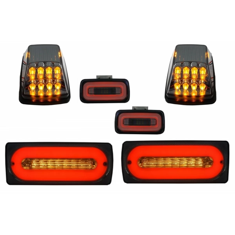 Fanali posteriori LED Light Bar con Paraurti posteriore Fog Lamp and Turning Lights Sequential Dynam