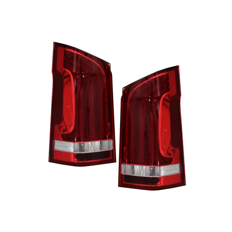 Fanali posteriori LED compatibile con Mercedes Classe V W447 (2014-2019) Single Rear Door (Cod. K-TL